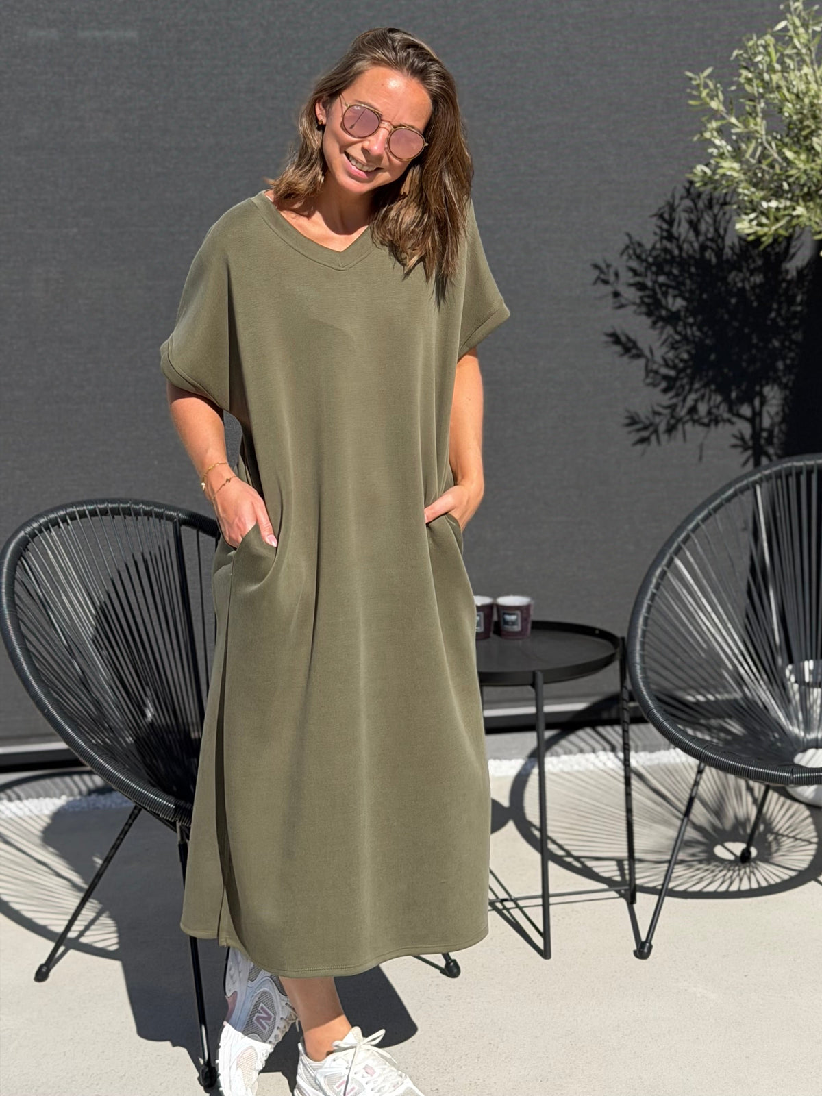 FW//ROXY-V Lang - Khaki