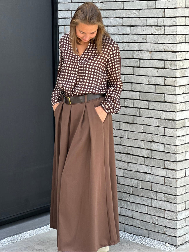 AUTUMN Broek - Bruin