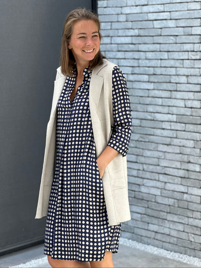 DOTTIE Dress- DBlauw
