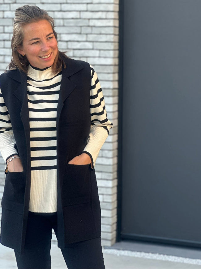JACKY Vest - Zwart