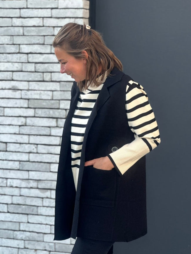 JACKY Vest - Zwart