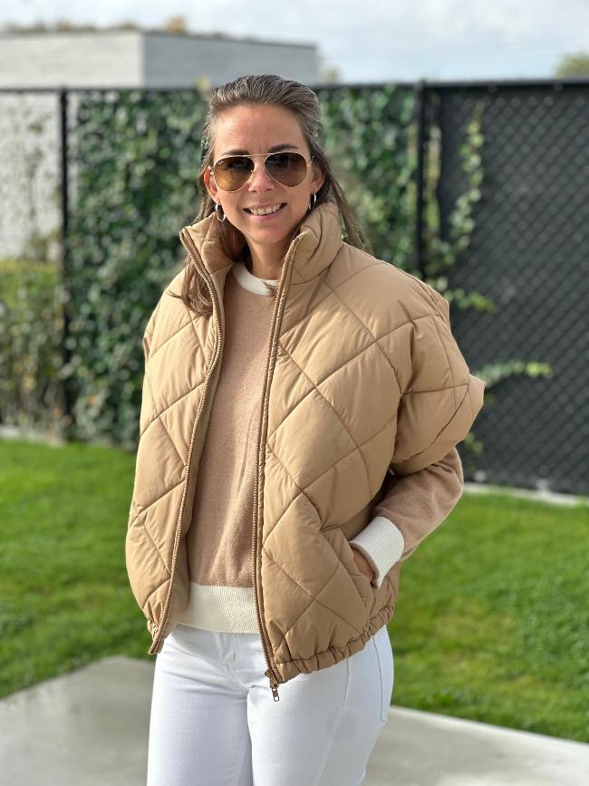IVY Bodywarmer By Mei-Li — Camel