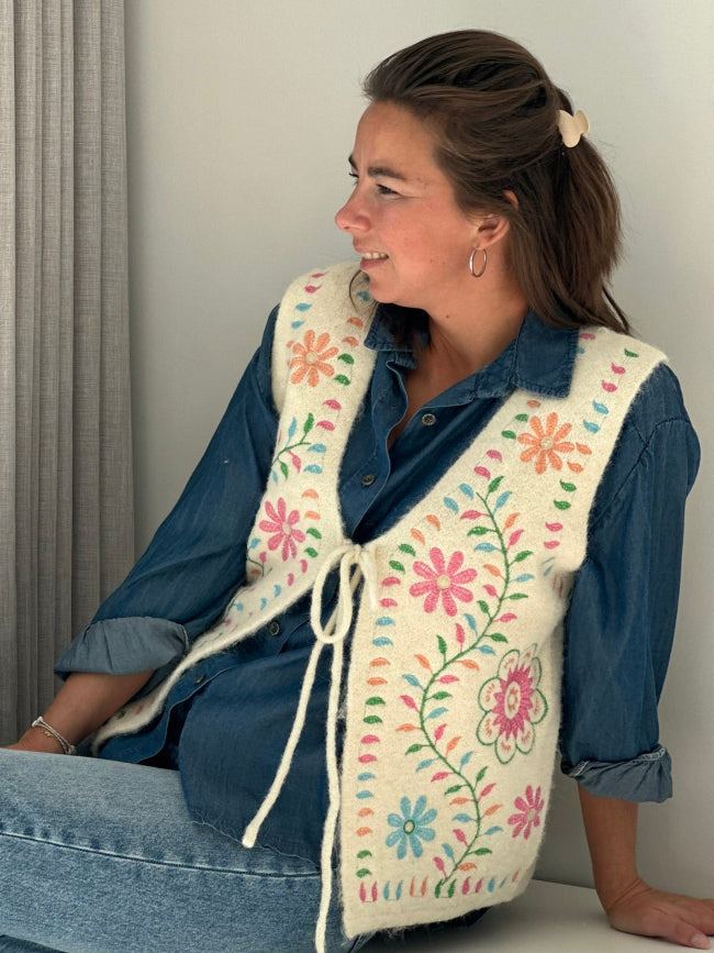 CARRY FLOWER Gilet