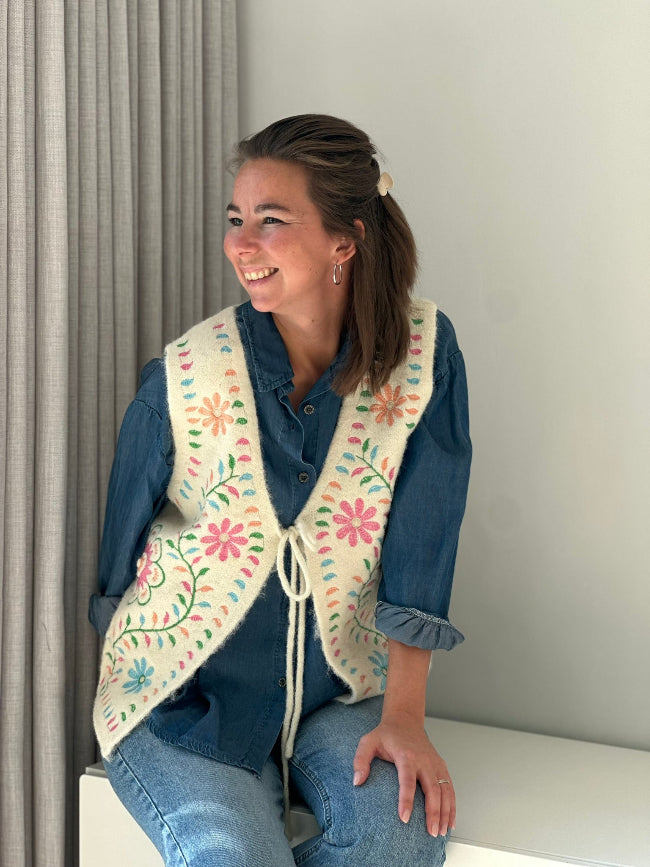 CARRY FLOWER Gilet