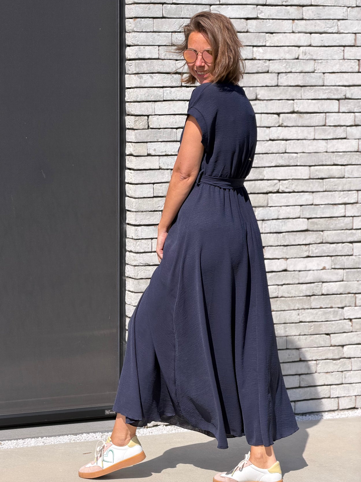 TESS Jurk - Navy