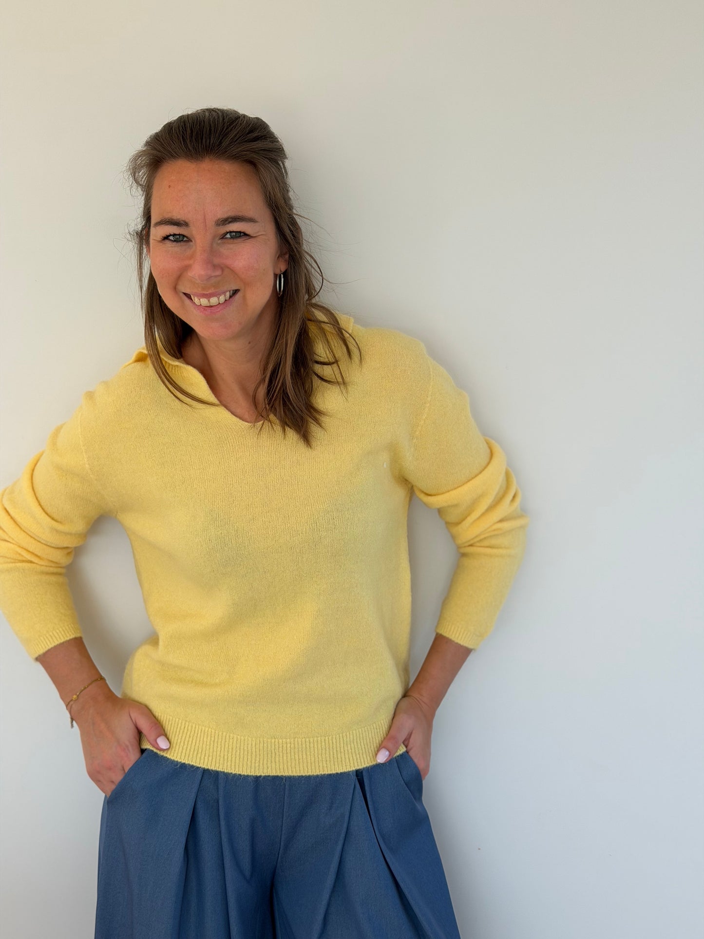 AVIVA Polo - Geel
