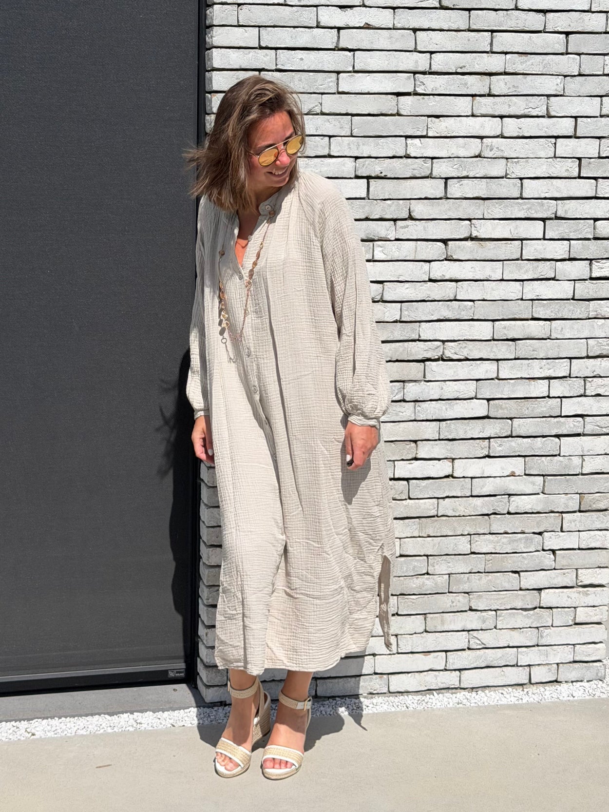 MASCEA Jurk - Beige