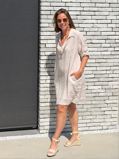 LINETTE Kort - Beige