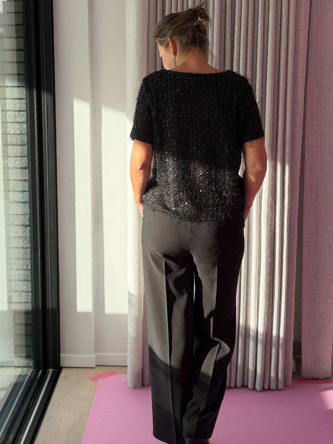 PARIS Broek -- Zwart