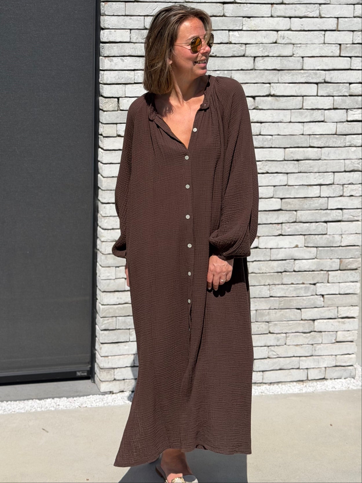 MASCEA Jurk - Brown