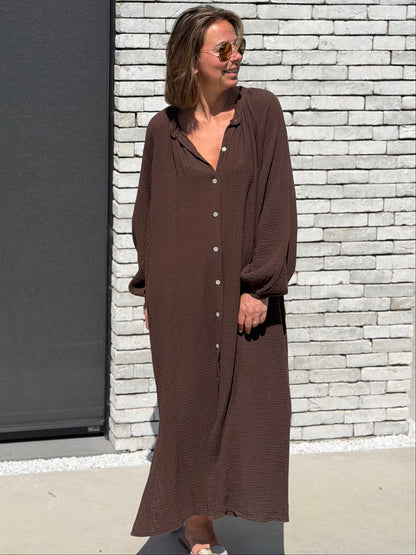 MASCEA Jurk - Brown