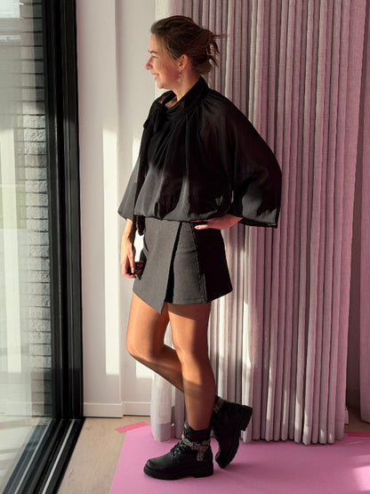 MILANO (Broek)Rok -- Zwart