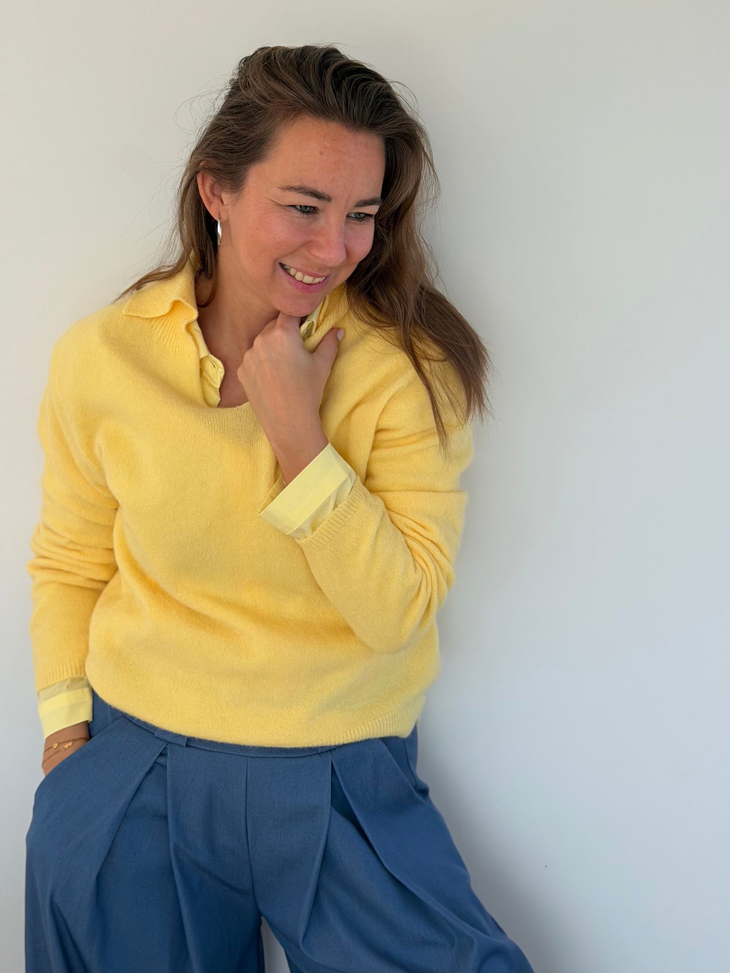 AVIVA Polo - Geel