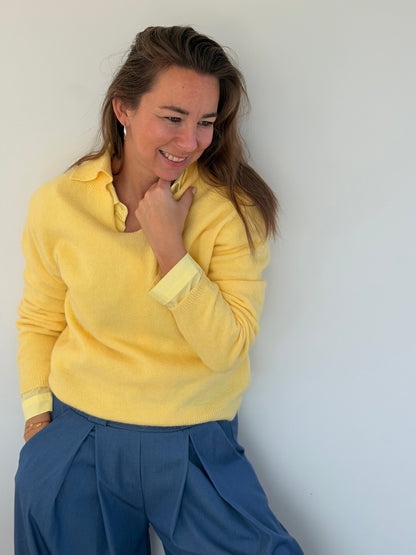 AVIVA Polo - Geel