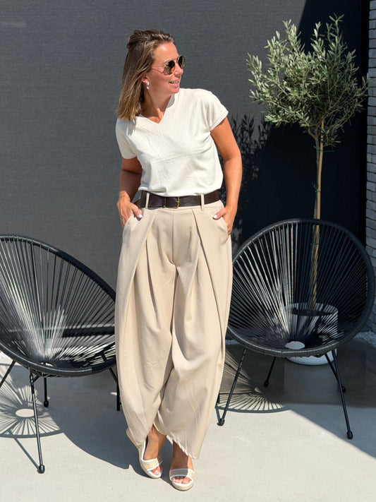 TINI-V Knit - Beige