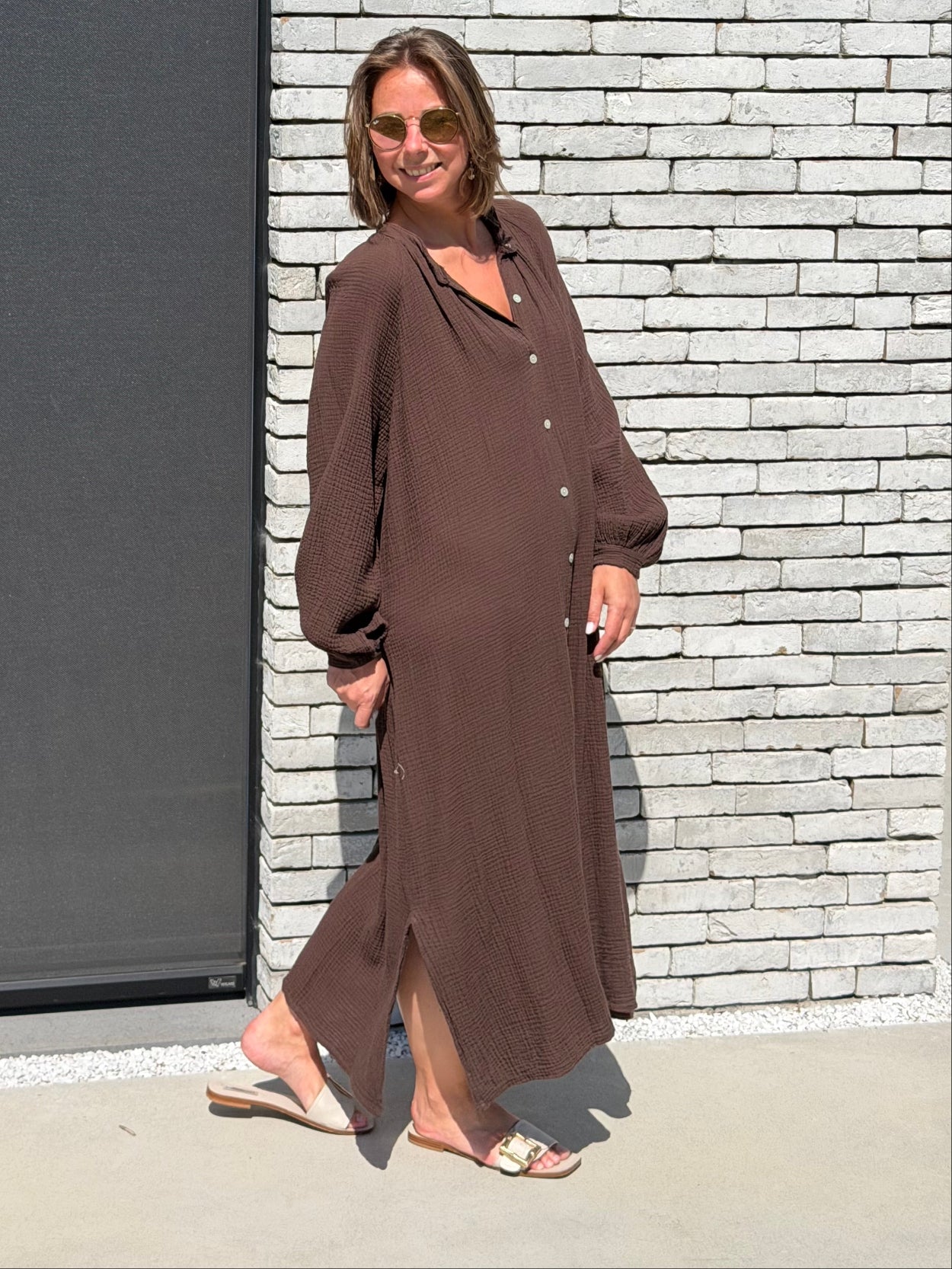 MASCEA Jurk - Brown