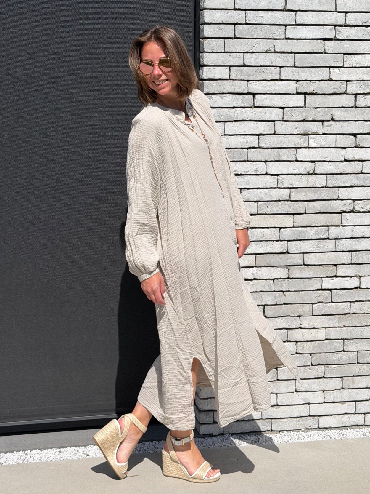 MASCEA Jurk - Beige