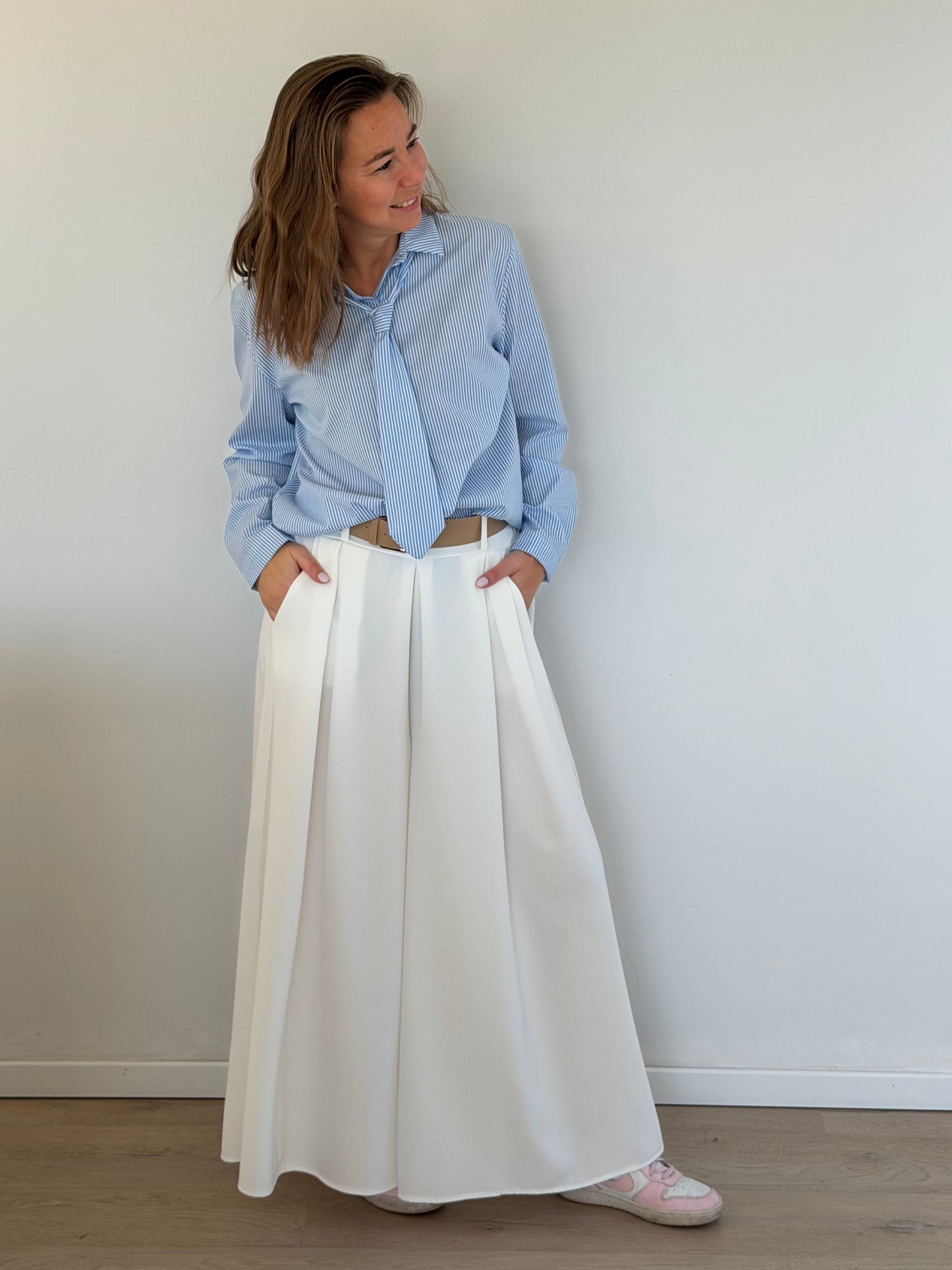 SPRING Broek - Wit -50%