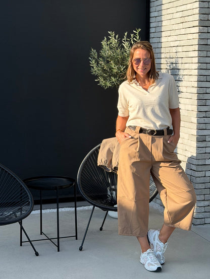 MAEVE Polo - Beige