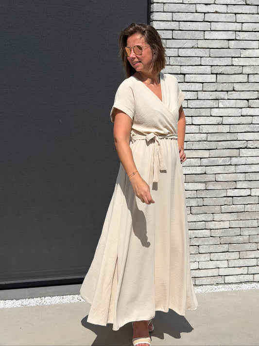 TESS Jurk - Beige