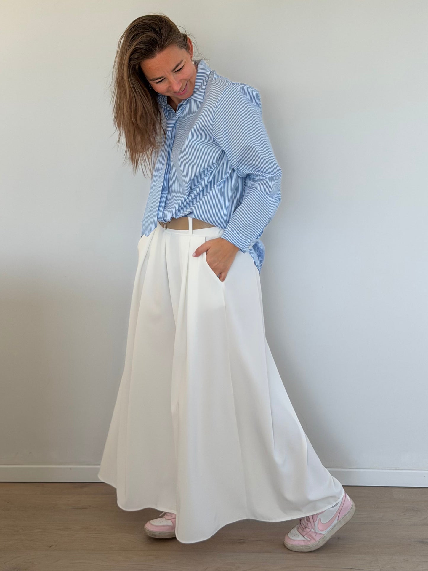 SPRING Broek - Wit -50%