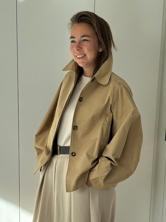 PHOEBE Trench By Mei-Li --  Beige