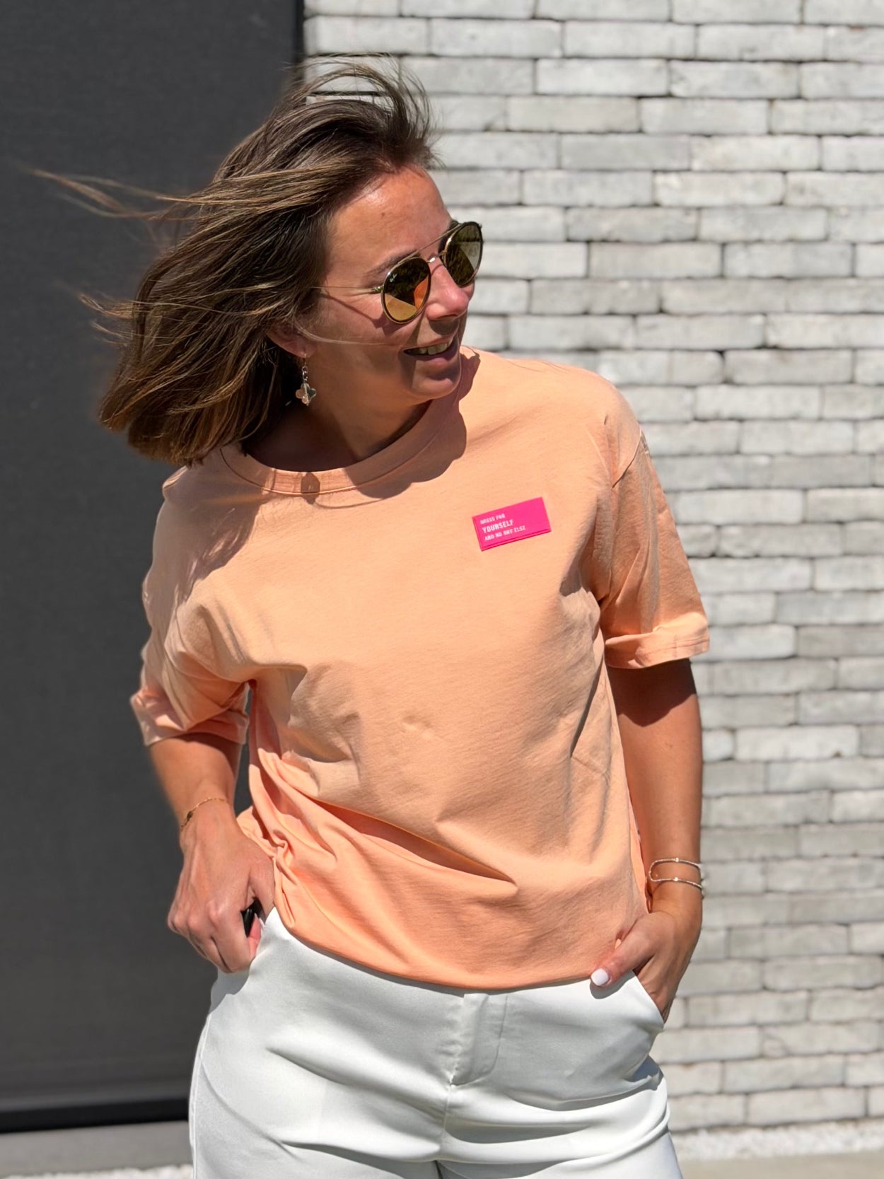 YOU T-Shirt - Peach