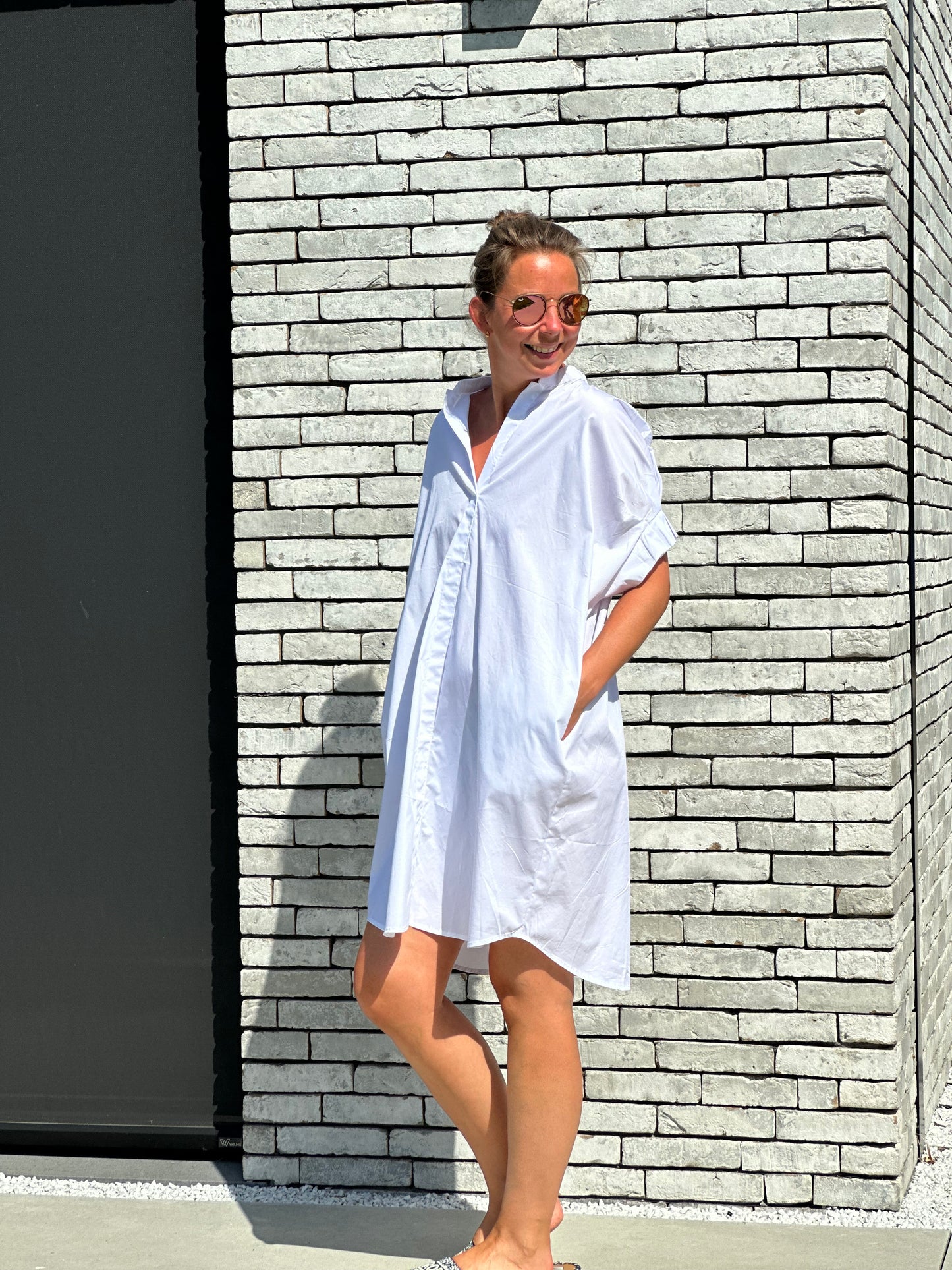 ESTELLE Dress By Mei-Li --  White