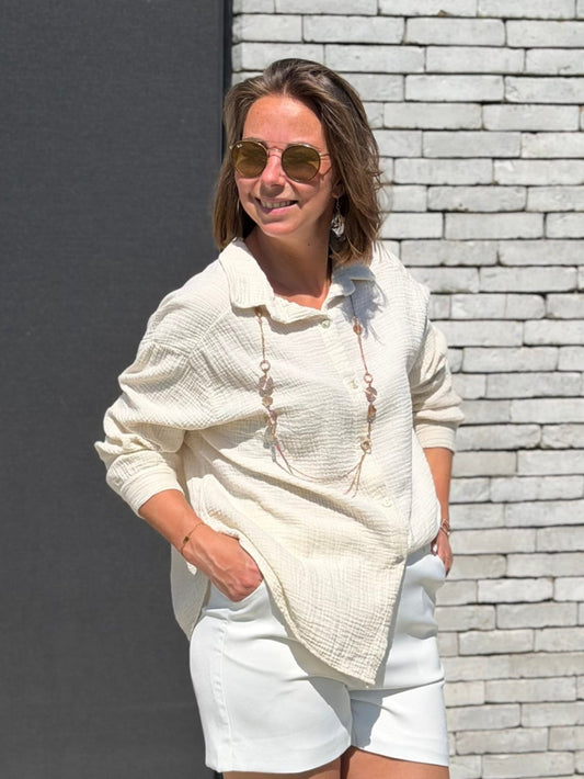 TIANA Blouse - Creme