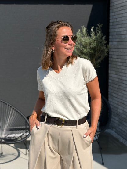 TINI-V Knit - Beige