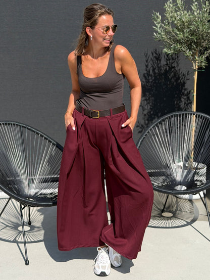 FALL Broek - Bordeaux