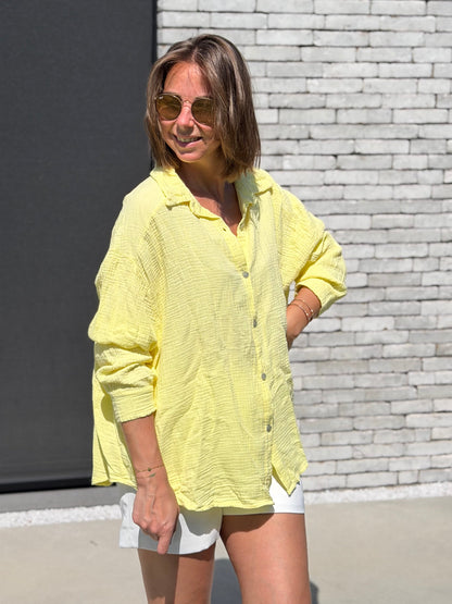 TIANA Blouse - Geel