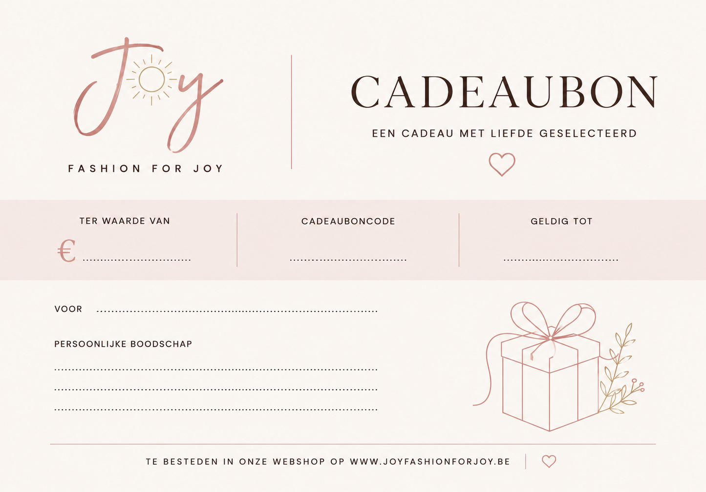 Joy GiftCard