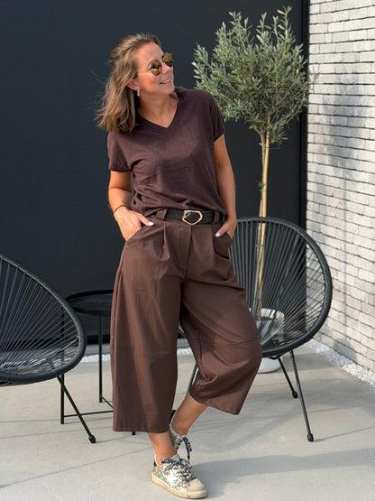 TINI-V Knit - Brown