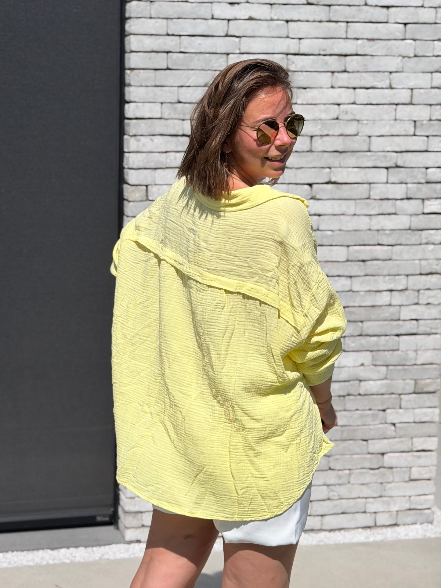 TIANA Blouse - Geel