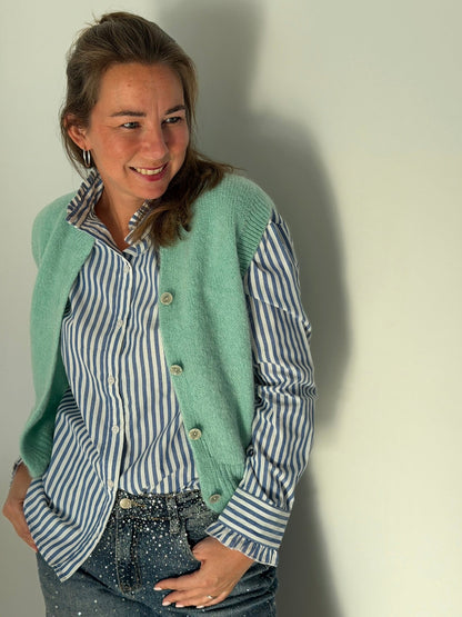 BREE Debardeur -- Zeegroen