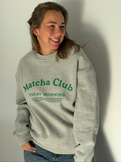MATCHA Sweater -- Grijs