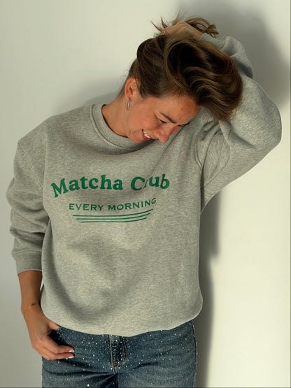 MATCHA Sweater -- Grijs