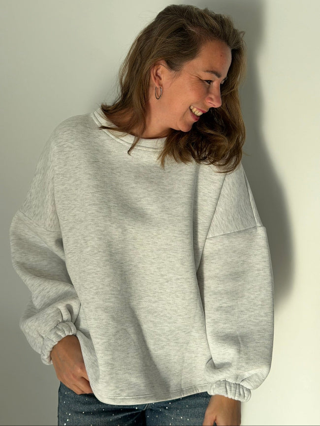 SALUT Sweater -- Grijs