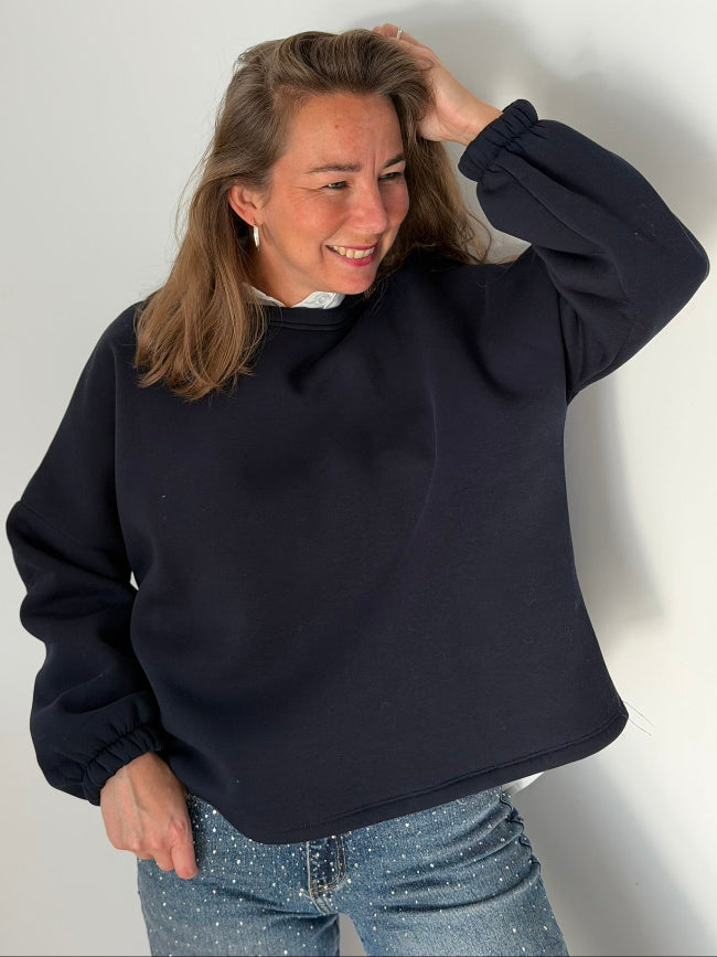 BISOU Sweater -- Navy