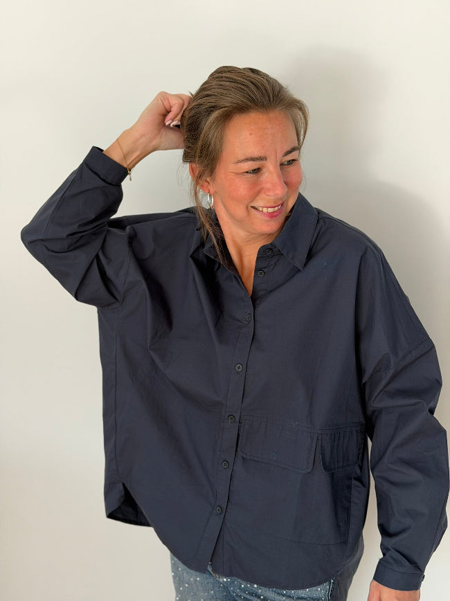 ESMEE By Mei-li -- Navy