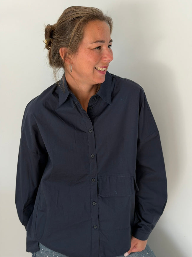 ESMEE By Mei-li -- Navy