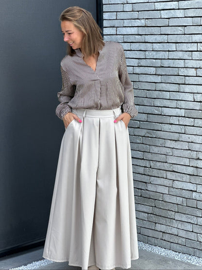 ALINE Blouse - Bruin