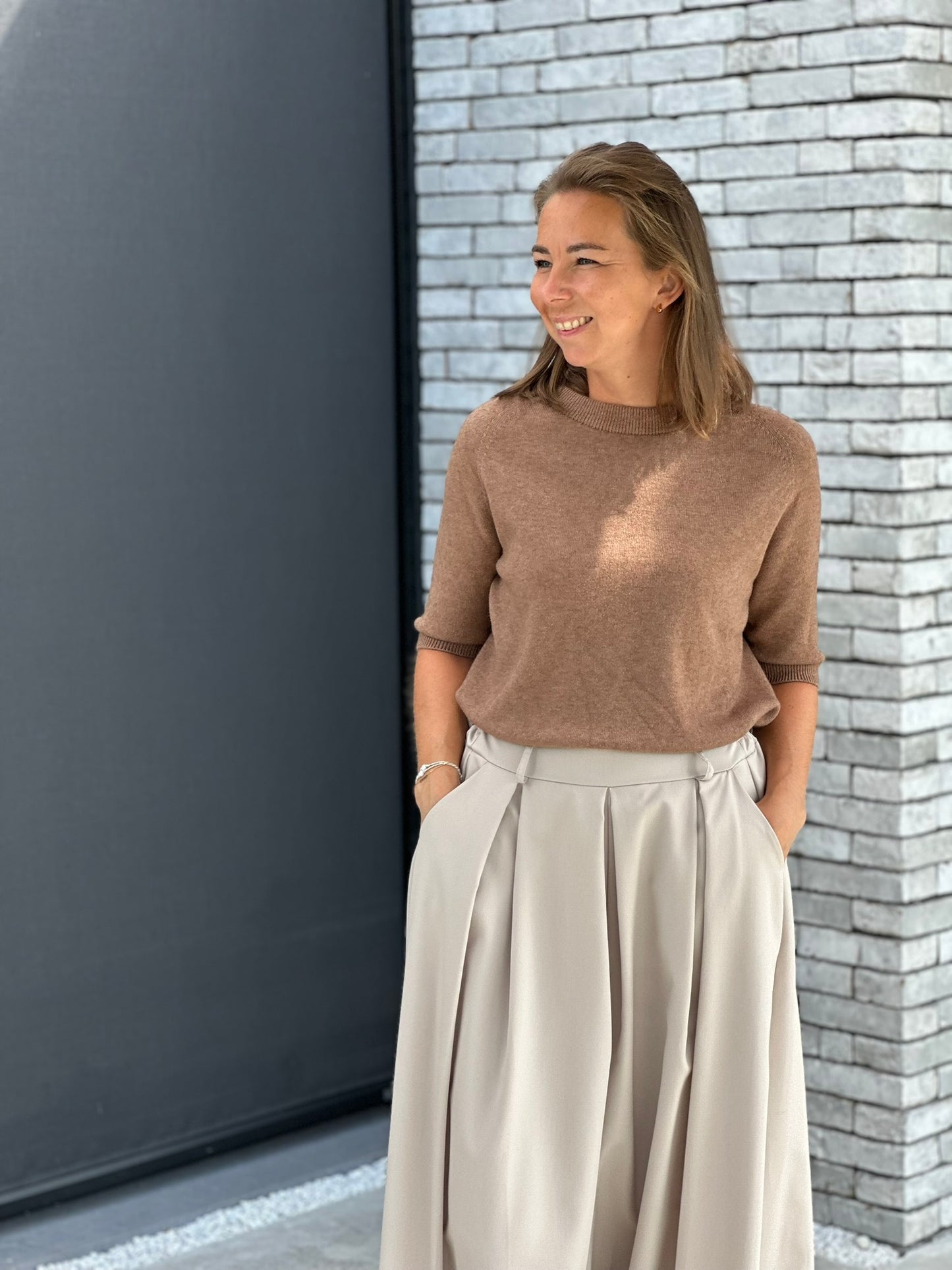 BEAU Knit Shirt- Mokka