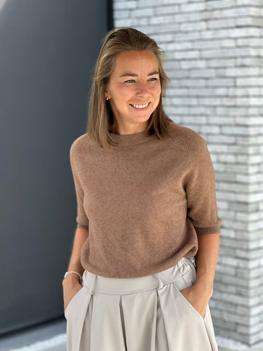 BEAU Knit Shirt- Mokka