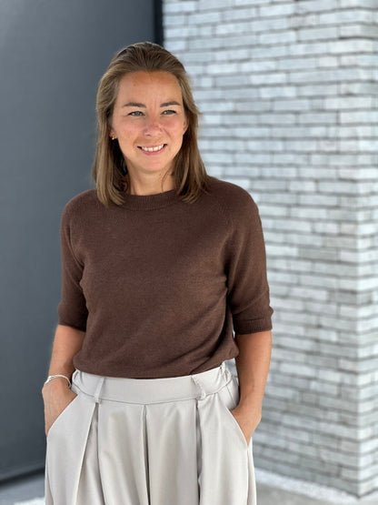 BEAU Knit Shirt- Bruin