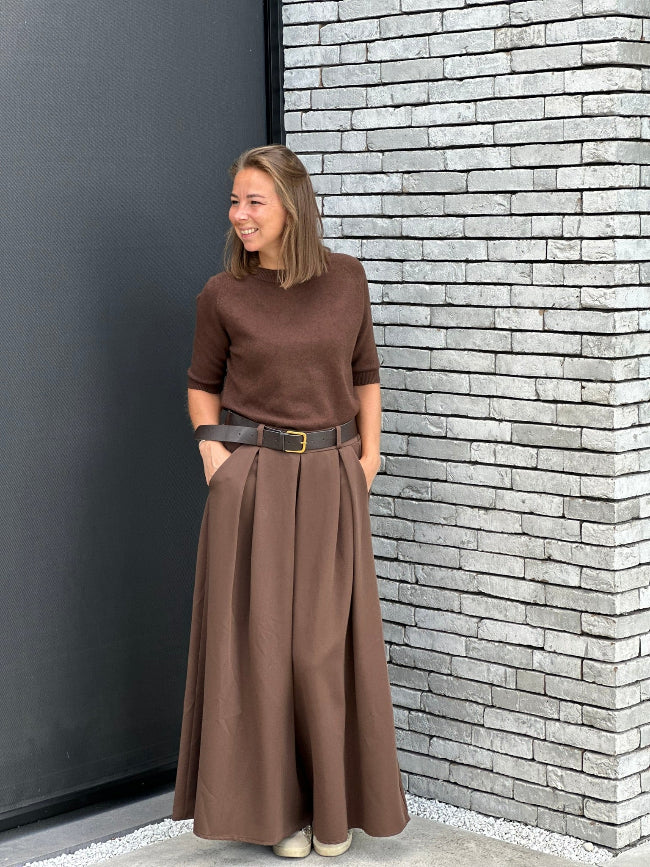 BEAU Knit Shirt- Bruin