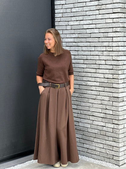 BEAU Knit Shirt- Bruin
