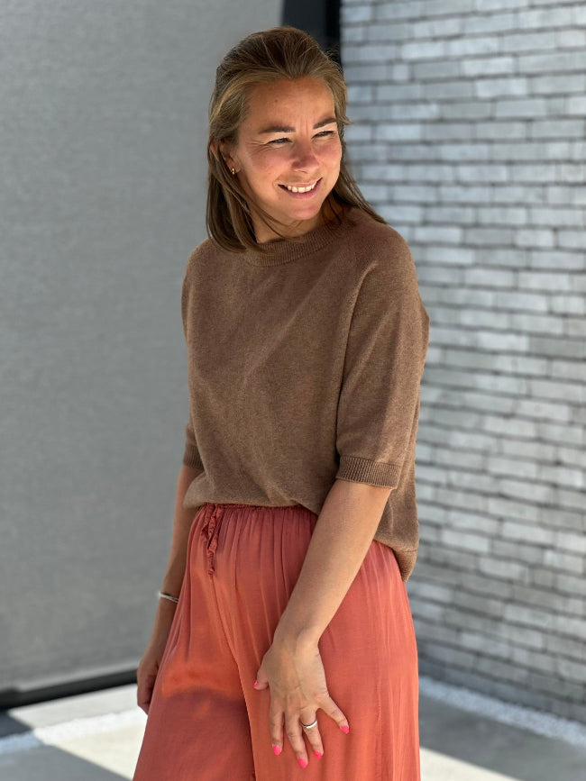 BEAU Knit Shirt- Mokka