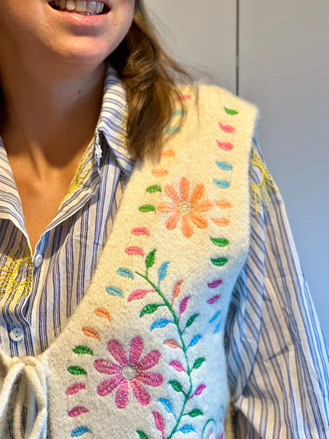 CARRY FLOWER Gilet